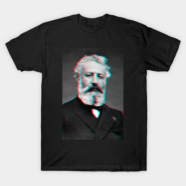 Jules Verne T-Shirt by TheLiterarian